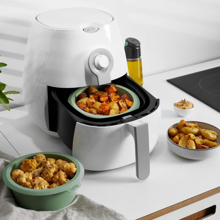AIR FRYER FORMA APAĻA 15 CM, SILIKONS