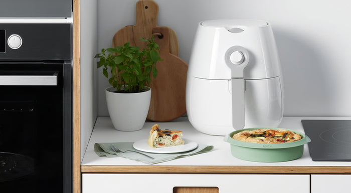 AIR FRYER FORMA APAĻA 20 CM, SILIKONS
