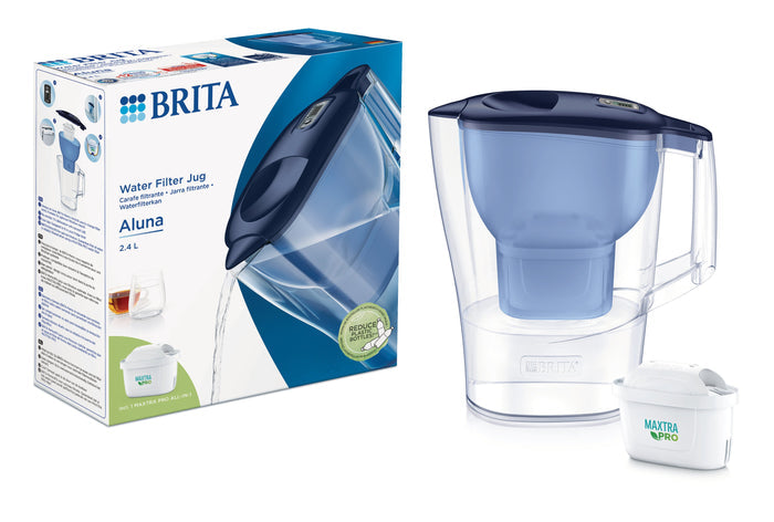 ALUNA MXPRO ŪDENS FILTRAKRŪZE 2.4L, ZILA