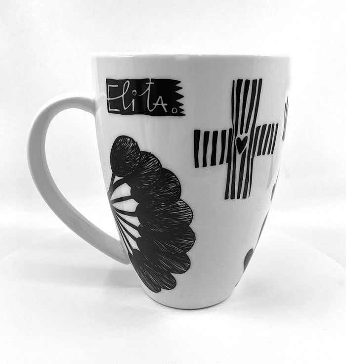 APDRUKĀTA KRŪZE E.PATMALNIECE, 600ML, MĒRKAĶIS (EP0012)