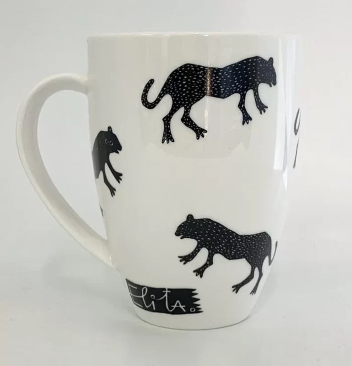 APDRUKĀTA KRŪZE E.PATMALNIECE, 600ML, ZVĒRI (EP0015)