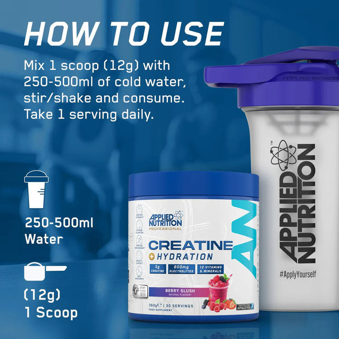 Applied Nutrition Creatine + Hydration Powder, 360g