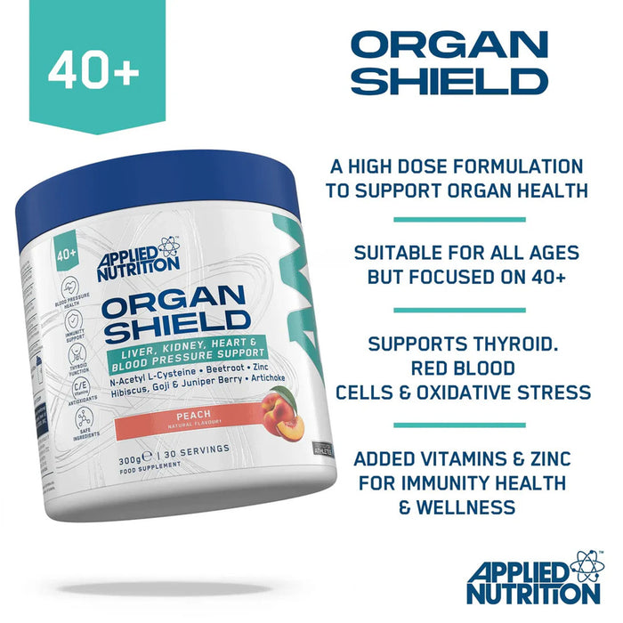 Applied Nutrition Organ Shield Powder, 300g
