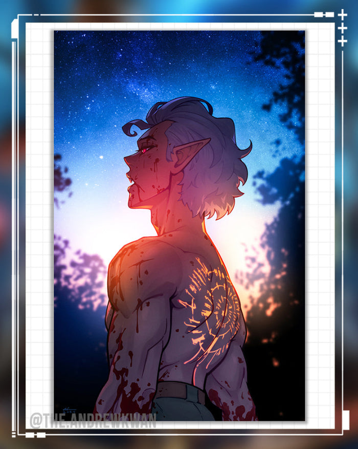 BG3 Astarion Print