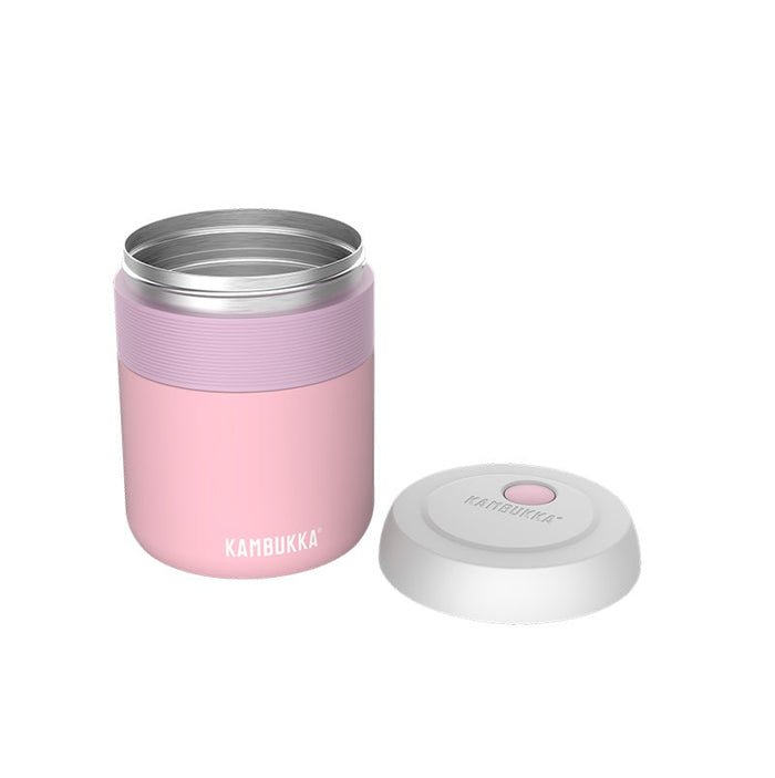 BORA ĒDIENU TERMOSS 600ML, MATĒTS, ROZĀ, NER.TĒR.
