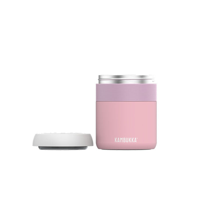 BORA ĒDIENU TERMOSS 600ML, MATĒTS, ROZĀ, NER.TĒR.