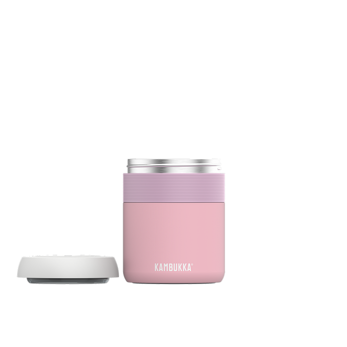 BORA ĒDIENU TERMOSS 600ML, MATĒTS, ROZĀ, NER.TĒR.