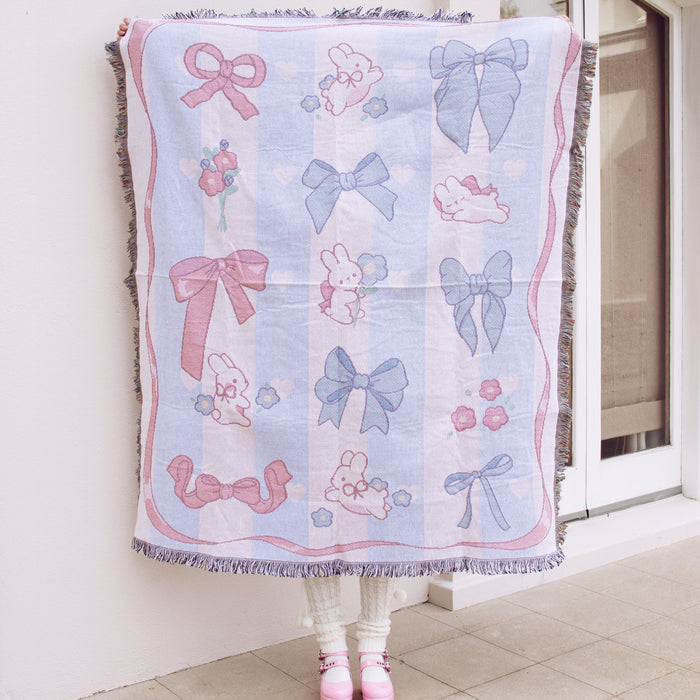 Bunnies n Bows Blanket ♡