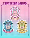 Certified Labu Stickers