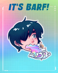 Chainsaw It's Barf Sticker