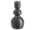 COMO SVEČTURIS H15CM, MELNS, PORCELĀNS