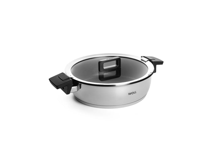 CONCEPT NERŪSĒJOŠĀ TĒRAUDA SAUTĒJAMAIS KATLS AR VĀKU, 28 CM, 4,8 L, INDUKCIJAI