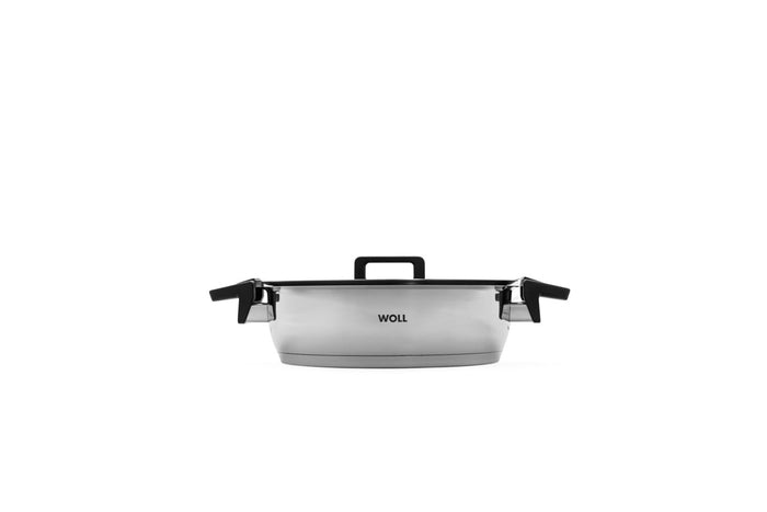 CONCEPT NERŪSĒJOŠĀ TĒRAUDA SAUTĒJAMAIS KATLS AR VĀKU, 28 CM, 4,8 L, INDUKCIJAI
