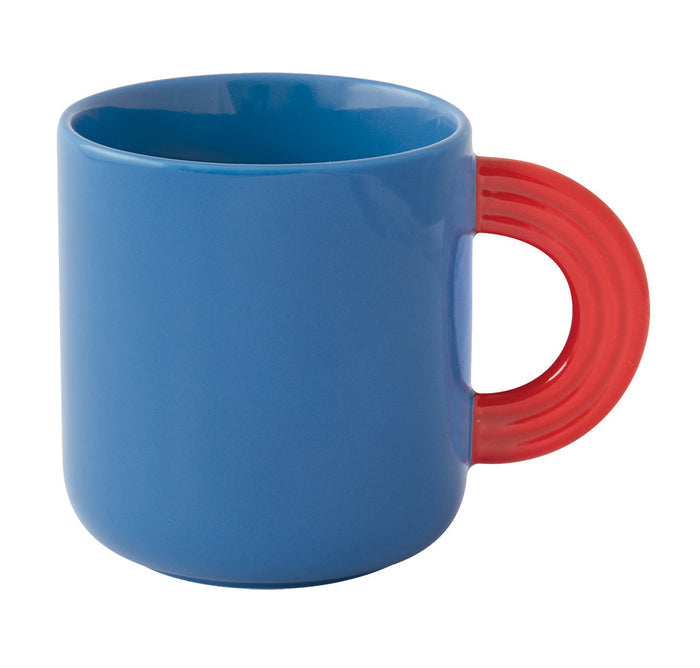 CREATIVE COLOURED KRŪZE 350ML, ZILA, PORCELĀNS