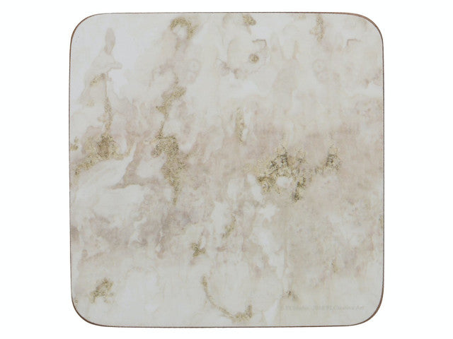 CREATIVE TOPS GREY MARBLE PALIKTŅI 10.5X10.5CM, KOMPL.6GAB, PELĒKI, KORĶIS