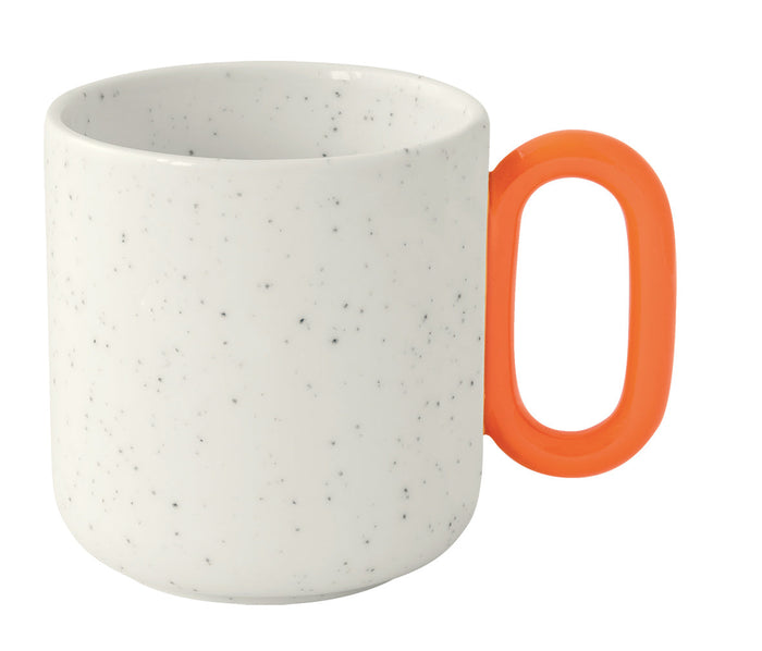 CREATIVE WHITE KRŪZE 350ML, ORANŽS ROKTURIS, PORCELĀNS
