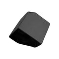 CUBE VĀZE H17.5CM, MELNA, KERAMIKA
