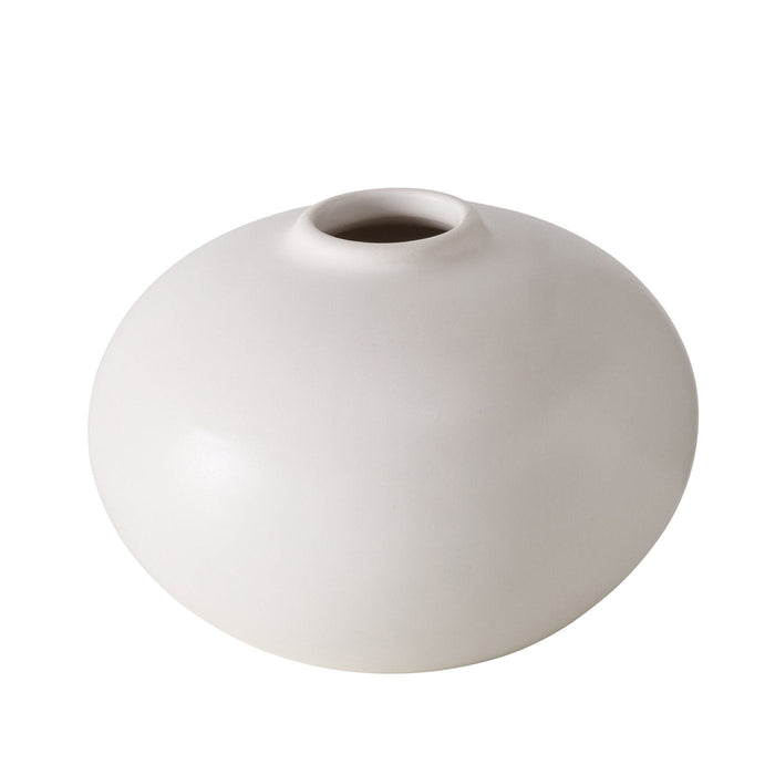 DARLEEN VĀZE H11CM, 3 VEIDI, ZAĻŠ/BALTS, KERAMIKA