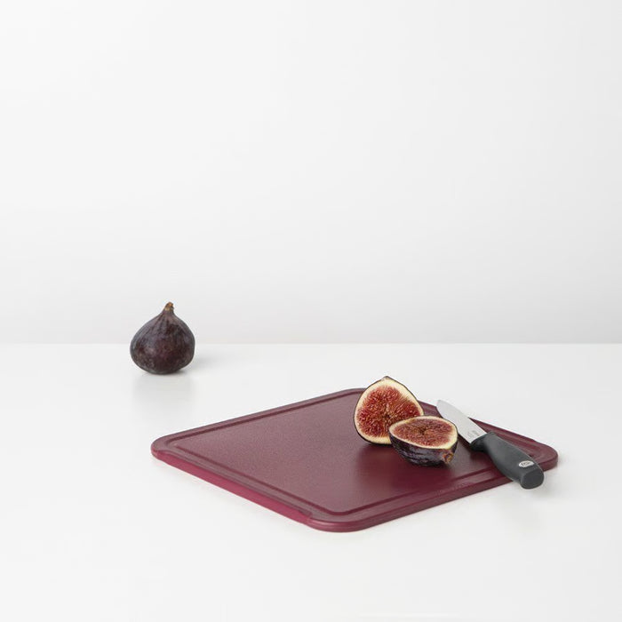 DĒLĪTIS 25 X 25, H 0,9 CM, BAKLAŽĀNU SARKANS, PLASTMASA