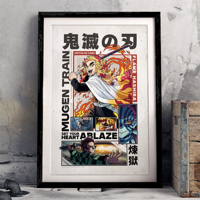 Demon Slayer Mugen Train Print