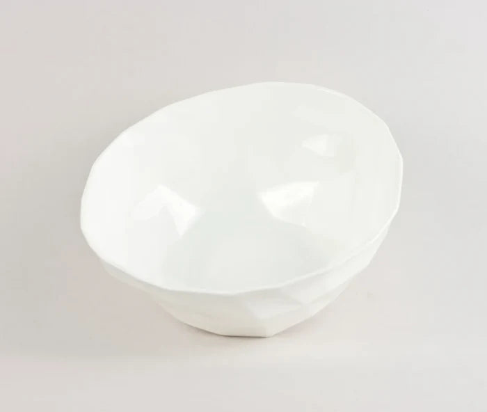 DIMANTS BĻODA M, D19CM, 1.25L, BALTA, PORCELĀNS