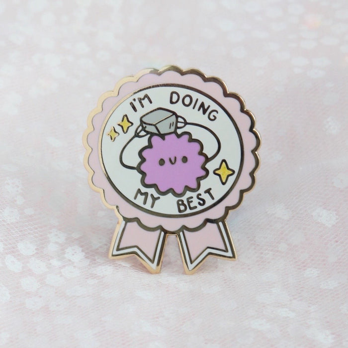 Doing My Best Pin