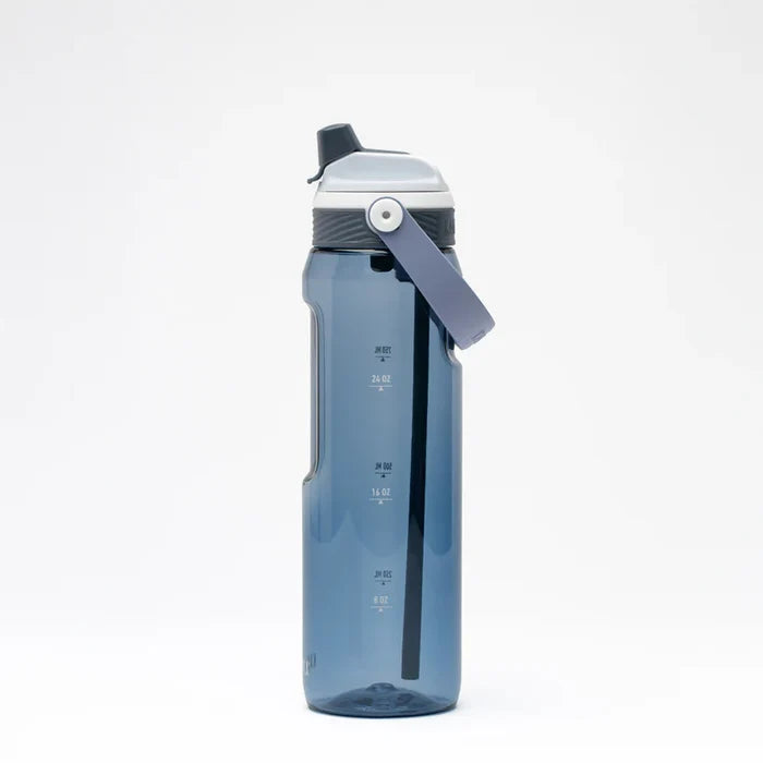 DUPLA 2 IN 1 ŪDENS PUDELE,1L, MELNA, TRITAN,PLASTMASA