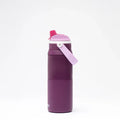 DUPLA INSULATED 2 IN 1,ŪDENS PUDELE 750ML, AR,SILIKONA JOSLU, BORDO,,NER.TĒR.