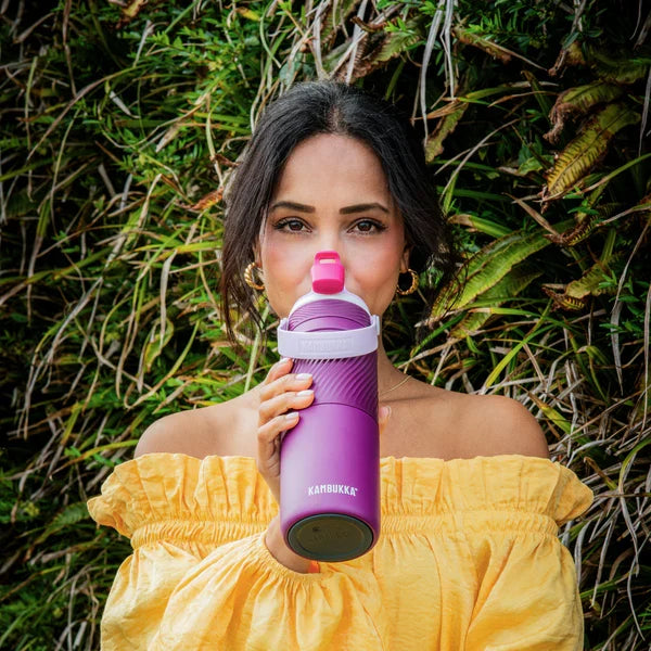 DUPLA INSULATED 2 IN 1,ŪDENS PUDELE 750ML, AR,SILIKONA JOSLU, BORDO,,NER.TĒR.