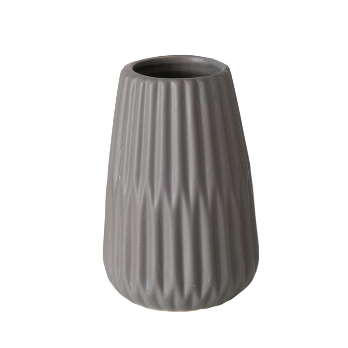 SKO VĀZE H18CM 2 VEIDI, PELĒKA, PORCELĀNS