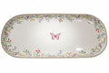 FANCY GARDEN SERVĒJAMAIS ŠĶĪVIS 34x15 CM, DĀVANU KASTĒ, PORCELĀNS