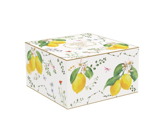 FLEURS ET CITRONS BROKASTU TASE 370ML, AR APAKŠTASI PORCELĀNS