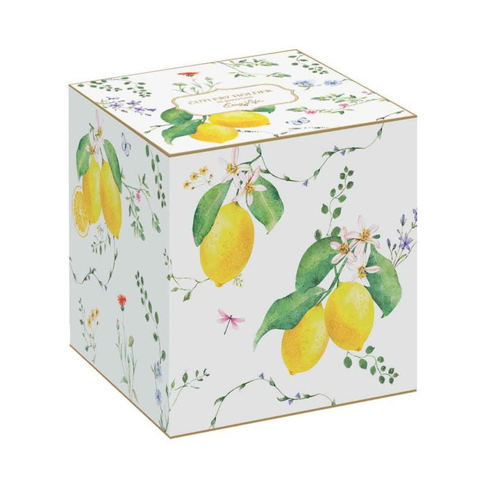 FLEURS ET CITRONS VIRTUVES PIEDERUMU TURĒTĀJS, 14 x 13,5 CM, PORCELĀNS