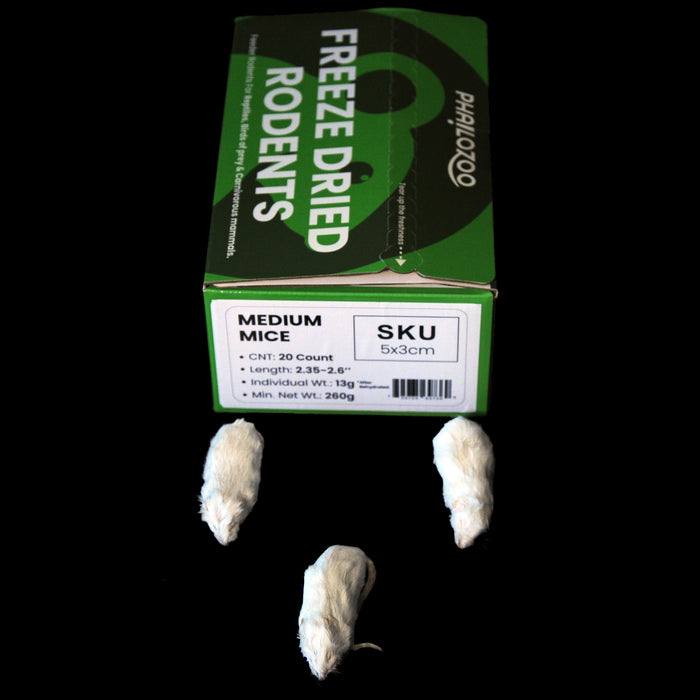 Freeze Dried Rodents