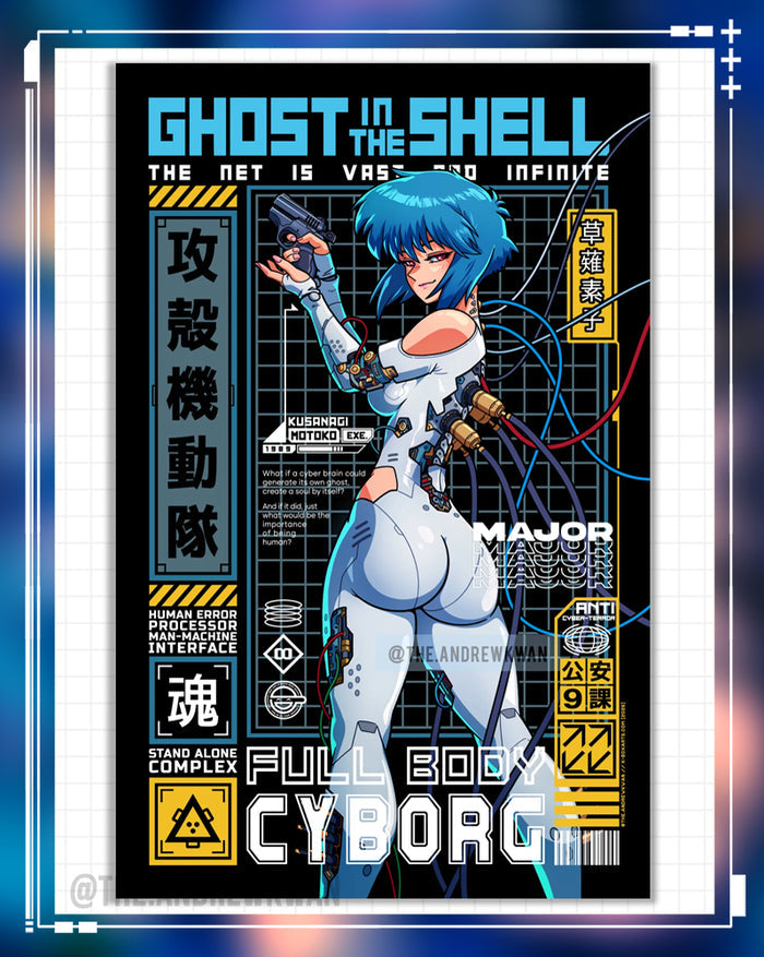 Full Body Cyborg Print