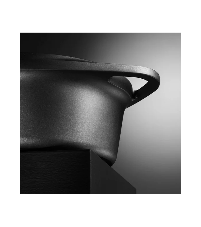 FUSIONI KATLS AR VĀKU 28CM, 6,2L, MELNS