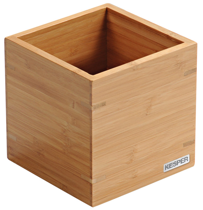 GALDA PIEDERUMU STATĪVS 13x13x13CM, BAMBUSS, FSC