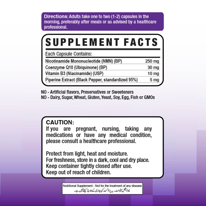 Get Alyve Artiz NMN With CoQ10, Vitamin B3 & Piperine Extract, 30 Ct