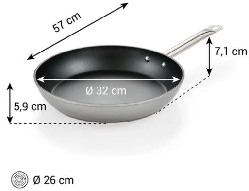 GRANDCHEF+ PANNA 32CM, INDUKCIJA