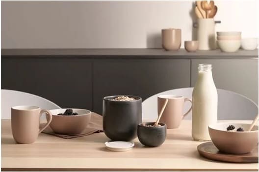 GRANDE KRŪZE 500ML, MELNA, PORCELĀNS