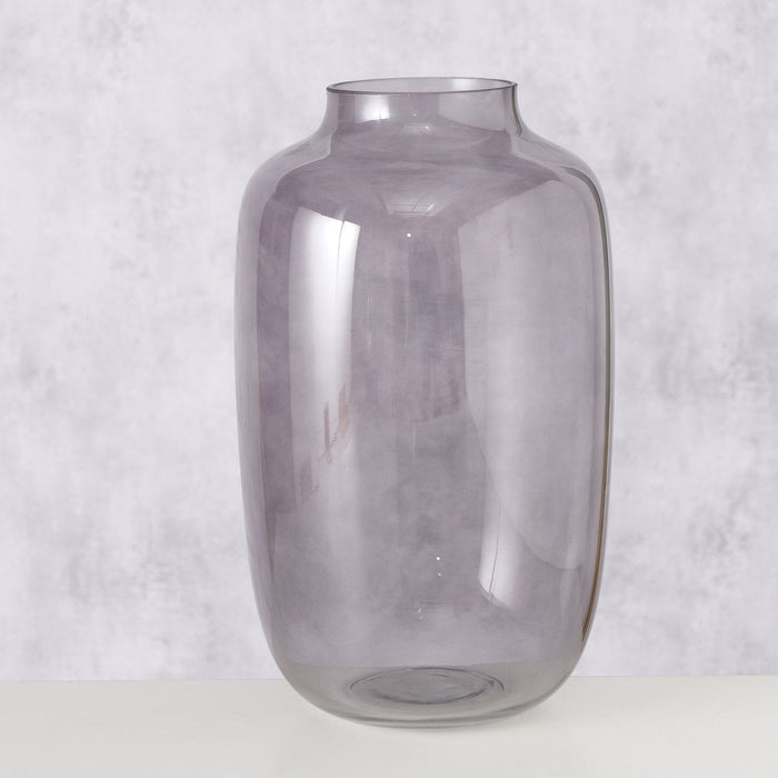 GRIGIO VĀZE H27CM, T.PELĒKA, LAKOTS STIKLS