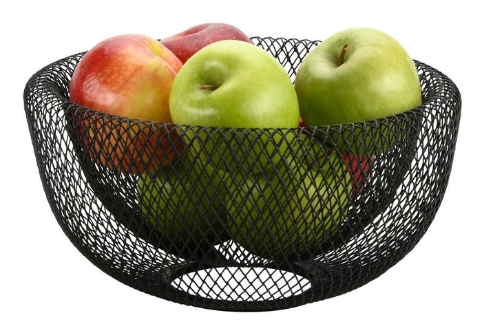 GROZS AUGĻIEM, MAIZEI D24.5CM, MELNS METĀLS