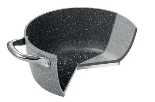 I-PREMIUM STONE KATLS 24CM, 4.4L, INDUKCIJAI