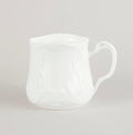 JŪGENDSTILA KAFIJAS KRŪZE 250ML, BALTA, PORCELĀNS