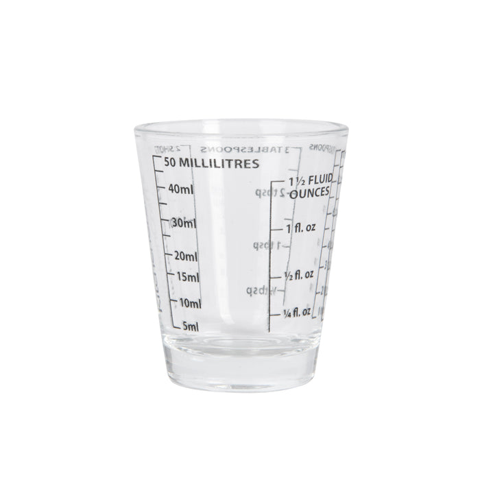 KITCHENCRAFT MINI MĒRGLĀZE 50ML, STIKLS