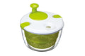 KITCHENCRAFT SALĀTU ŽĀVĒTĀJS 25X25X20.5CM, BALTS/ZAĻŠ, PLASTMASA