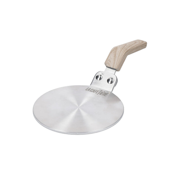 LA CAFETIÈRE PĀRVEIDOŠANAS PLĀKSNE INDUKCIJAS VIRSMĀM 26.5X13X5CM, SUDRABA KR., N/T