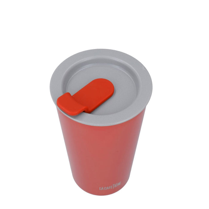 LA CAFETIÈRE PAVIA DW DUBULTSIENU KRŪZE 400ML, SARKANA, N/T