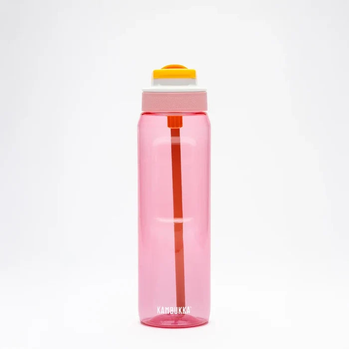 LAGOON ŪDENS PUDELE 1L , ROZĀ, TRITAN PLASTMASA