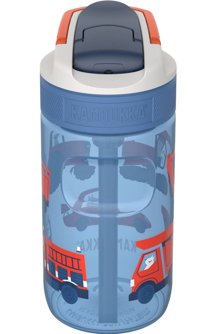 LAGOON ŪDENS PUDELE BĒRNIEM 400ML, CEĻOJOŠIE SUŅI, PLASTMASA